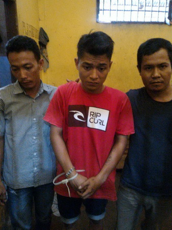 Polsek Tapung Amankan 3 Pengedar Narkoba Jenis Shabu-shabu